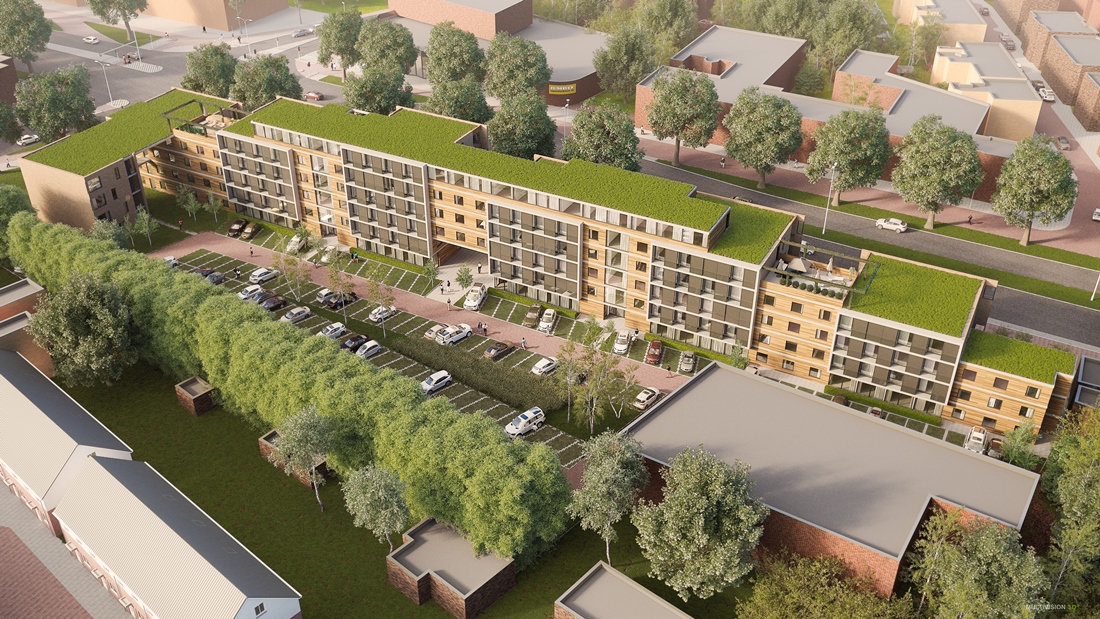 Start werktekeningen Appartementencomplex Boutenslaan Eindhoven