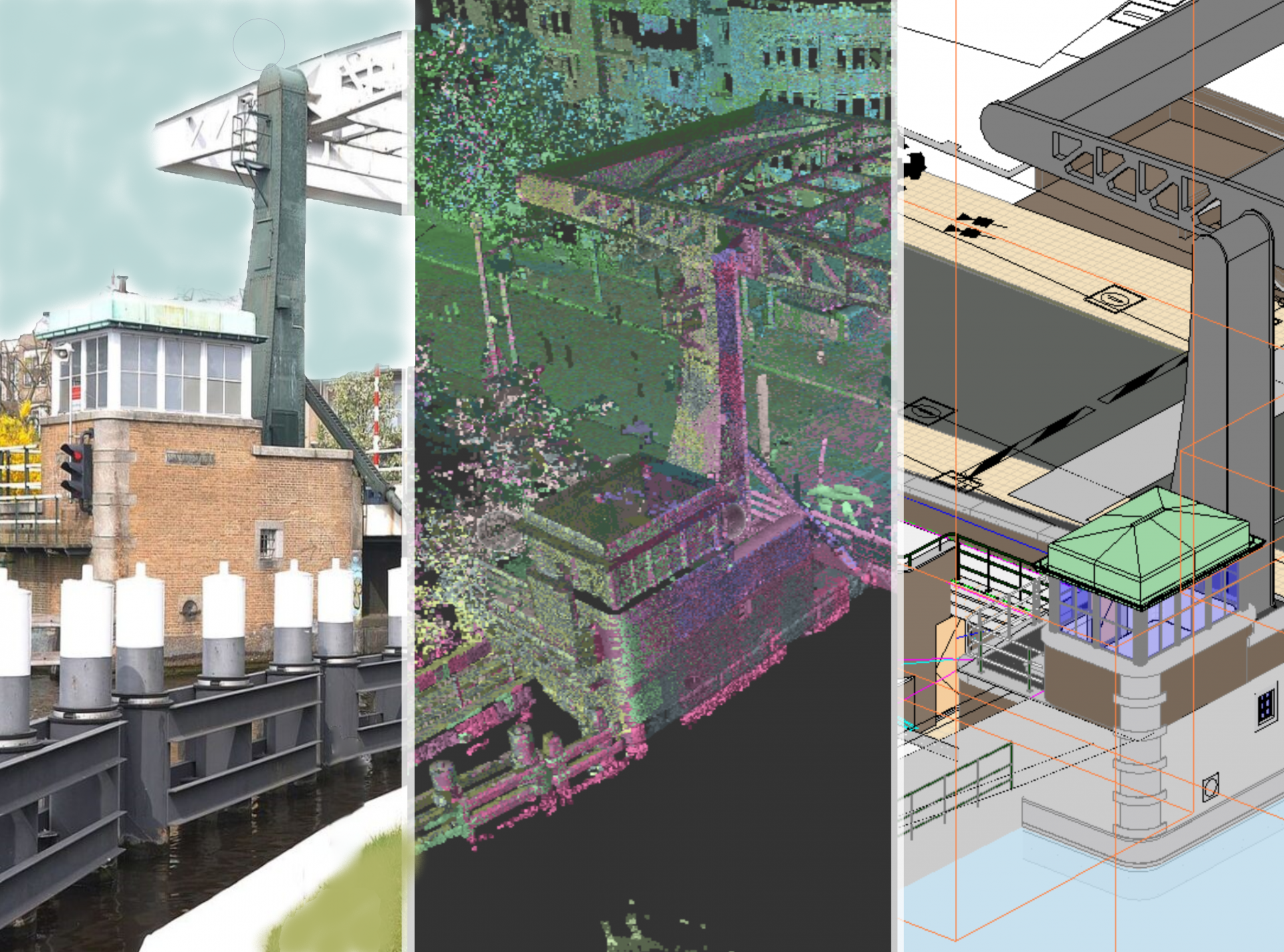 3D scan in the preliminary phase as a basis for plan development