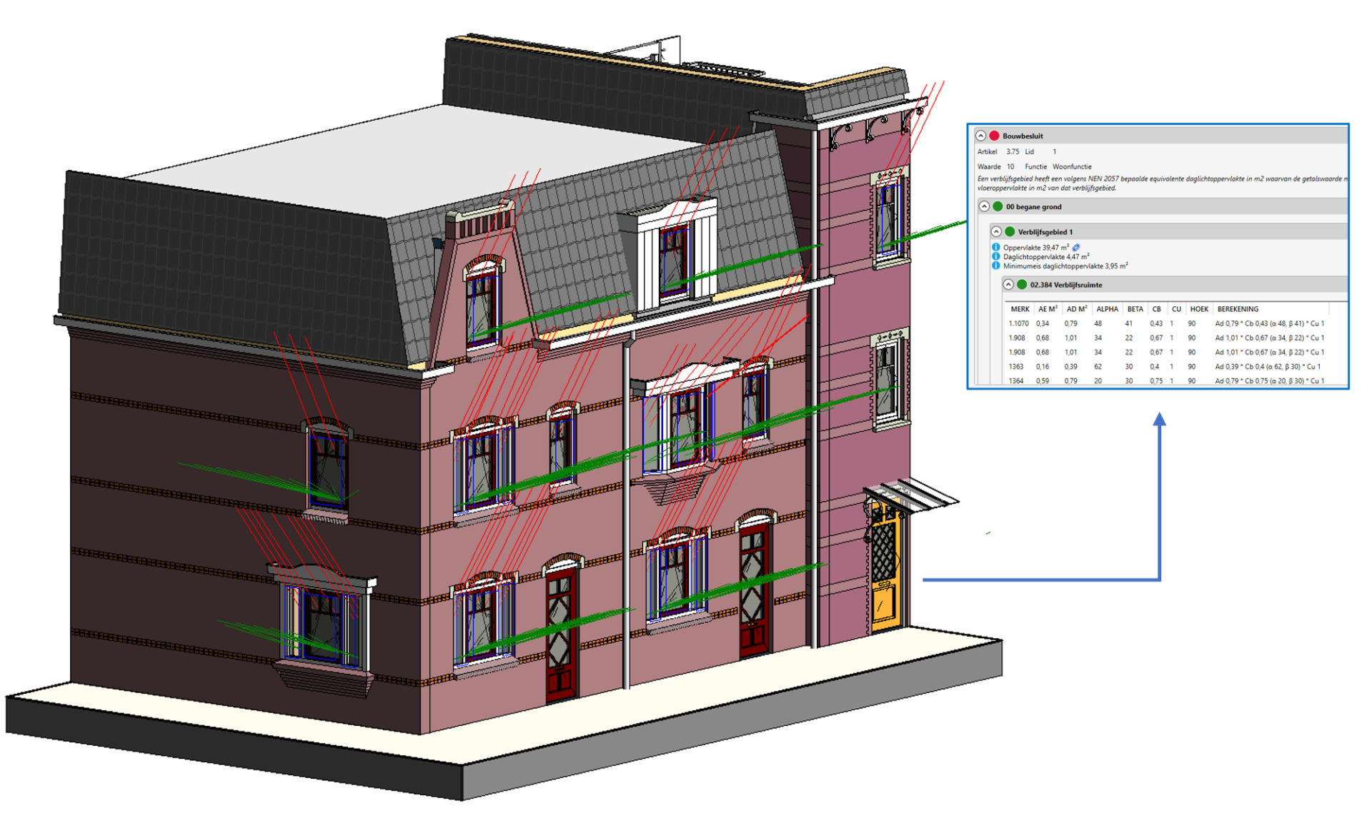 Vroegtijdige en continue toetsing op het Bouwbesluit in BIM modellen