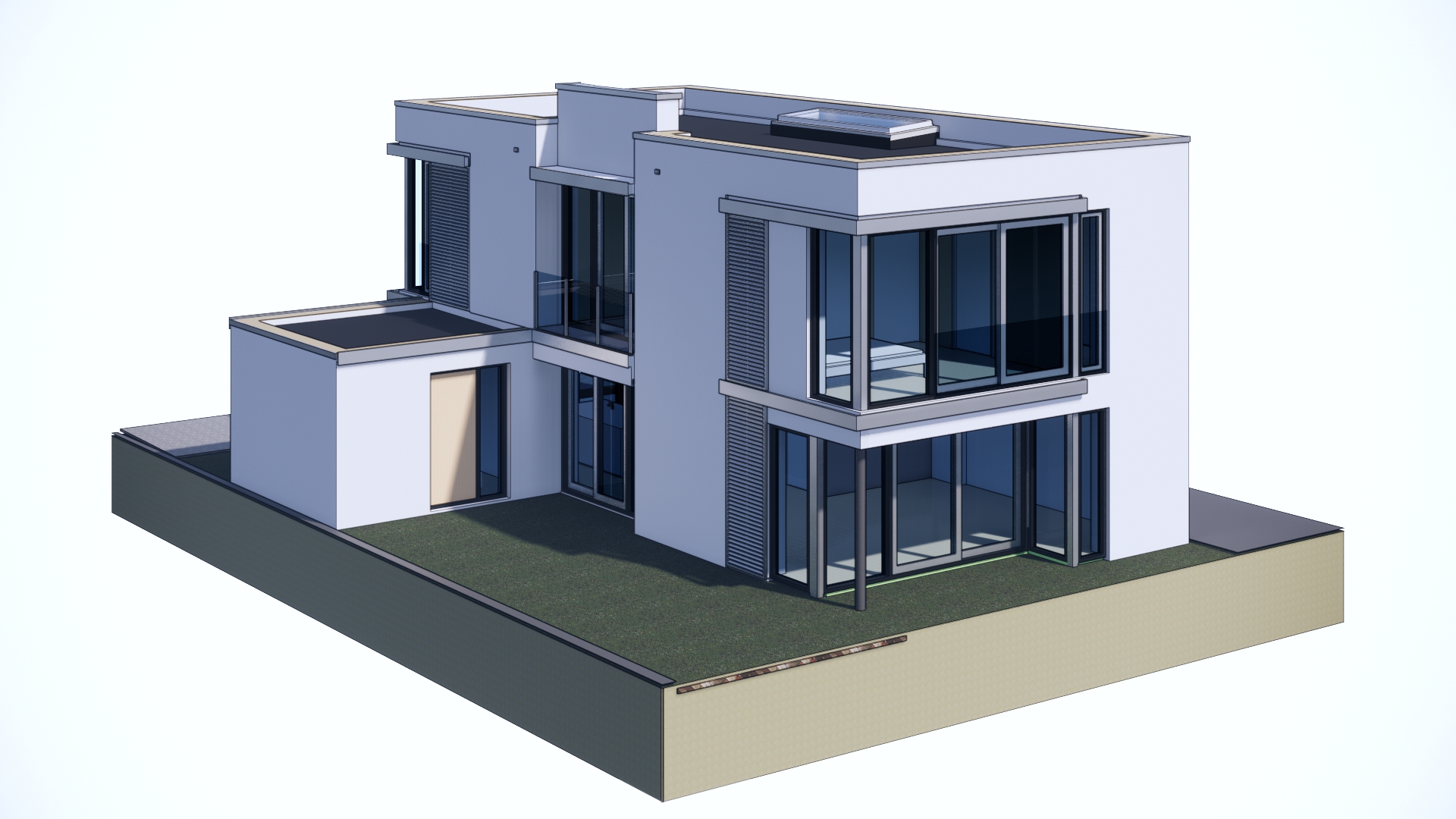 BIM model energieneutrale woning Kijkduin