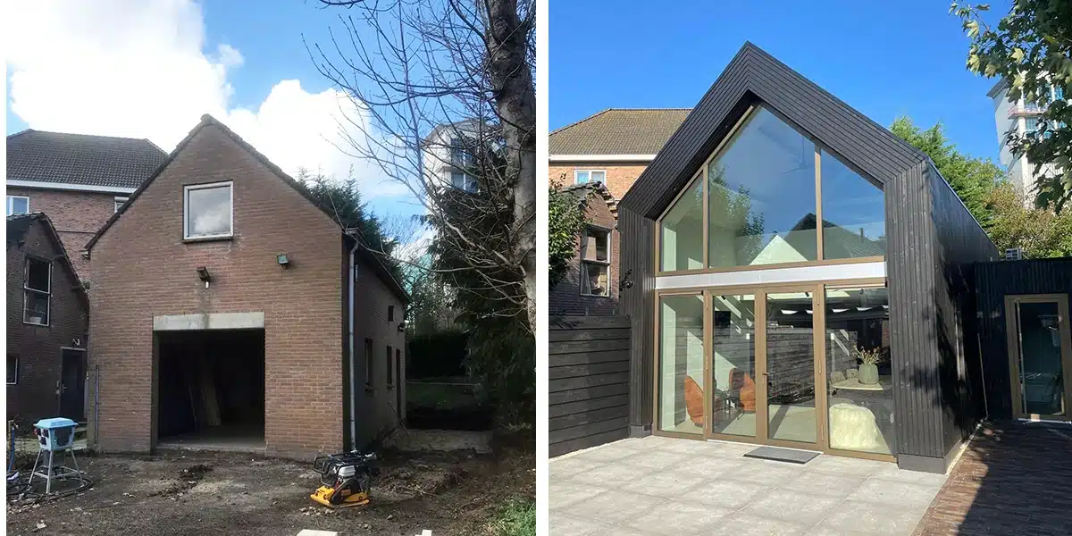 tuinhuis transformatie