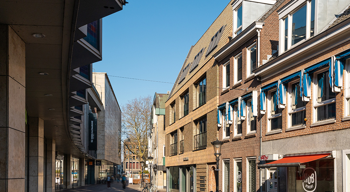 Binnenstedelijk bouwen en wonen boven winkels – Utrecht