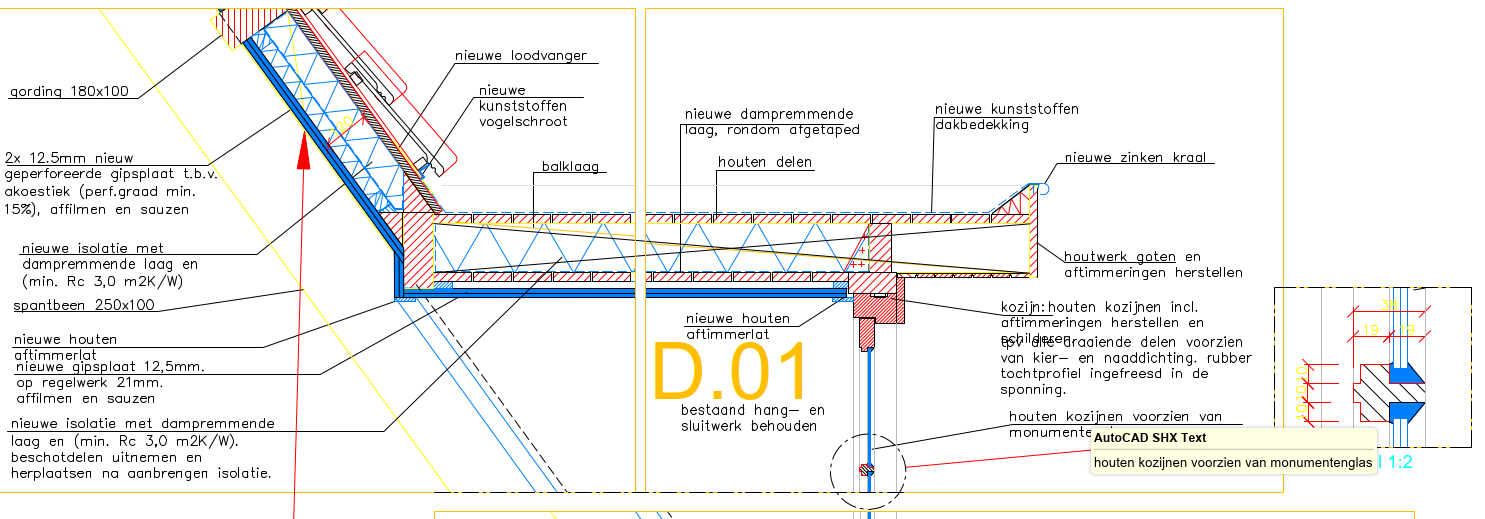 details tekeningen omgevingsvergunning