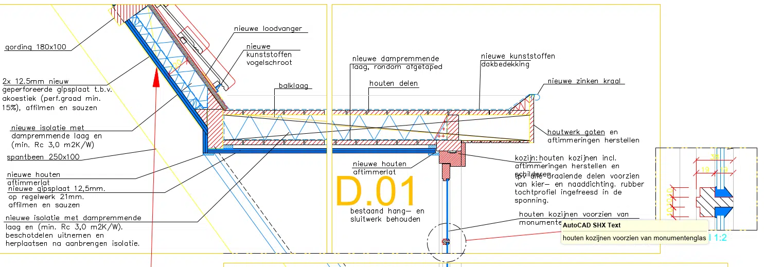 details tekeningen omgevingsvergunning