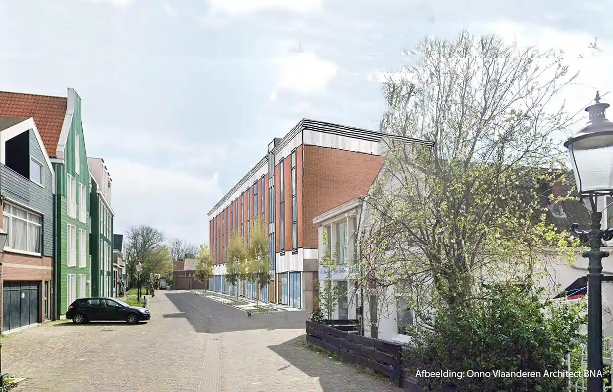 Transformatieproject aan het Krimp in Zaandam